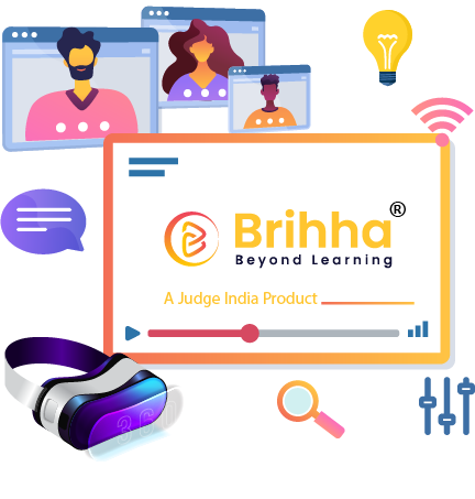 brihha-is-the-trademark-learning-management-system-created-by-judge-india-solutions-pvt-ltd Brihha LMS is 100% online and enables users to create, manage, and deliver E-learning courses with significant ease